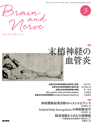 BRAIN and NERVE　3月号